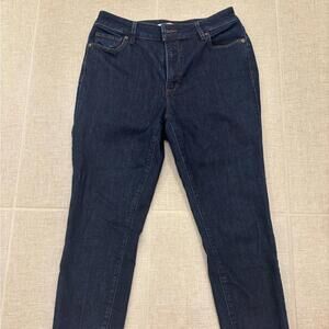 LOFT High Rise Dark Blue Women's Jeans